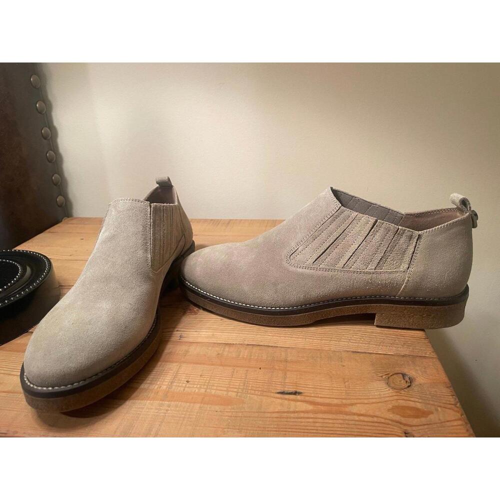 Italeau Suede Ankle Boots – Size 41 (New Without Tags)